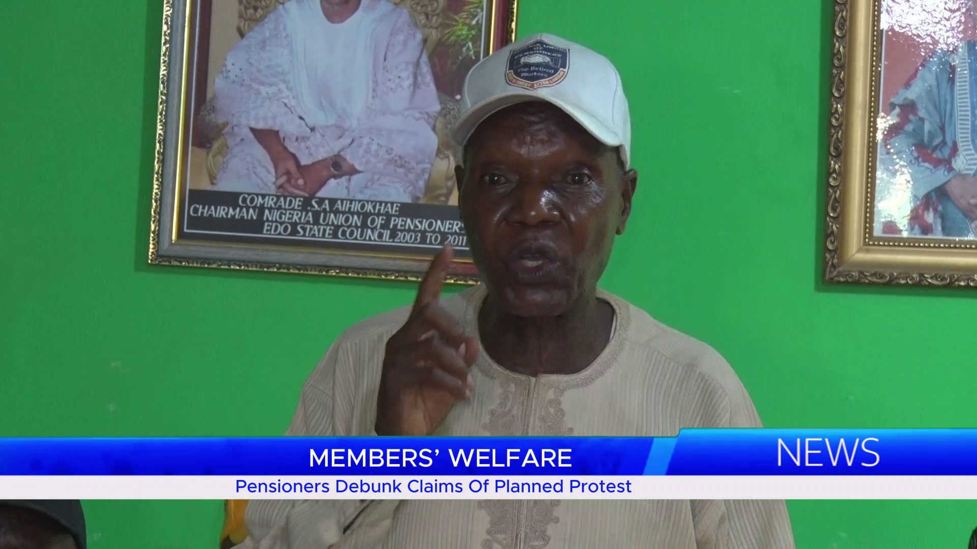 Pensioners Debunk Claims Of Planned Protest