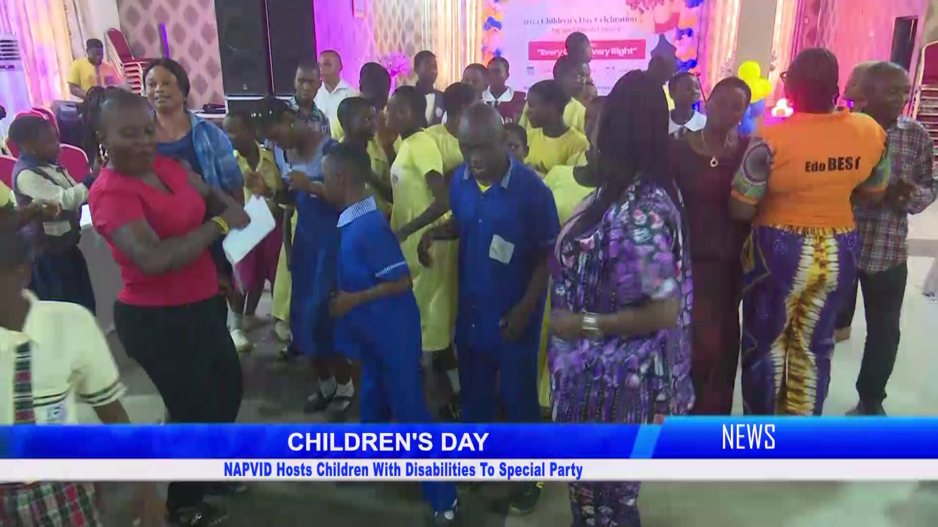NAPVID Hosts Children With Disabilities To Special Party