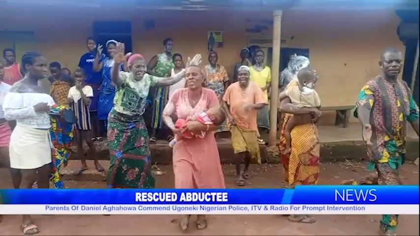 Rescued Abductee: Parents Of Daniel Aghahowa Commend Ugoneki Nigerian Police, ITV & Radio For Prompt Intervention