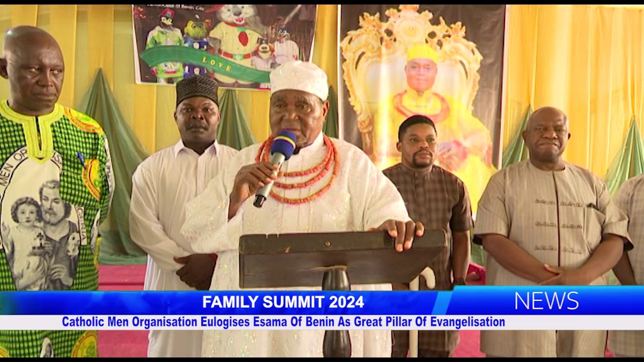 Catholic Men Organisation Eulogises Esama Of Benin As Great Pillar Of Evangelisation