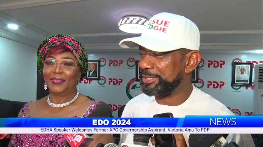 EDHA Speaker Welcomes Former APC Governorship Aspirants Victoria Amu To PDP