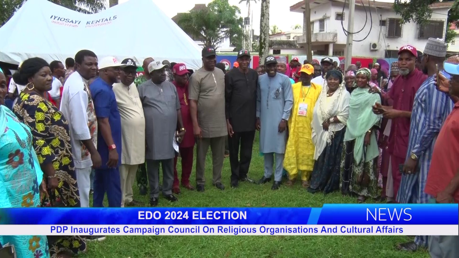PDP Inaugurates Campaign Council On Religious Organisations And Cultural Affairs