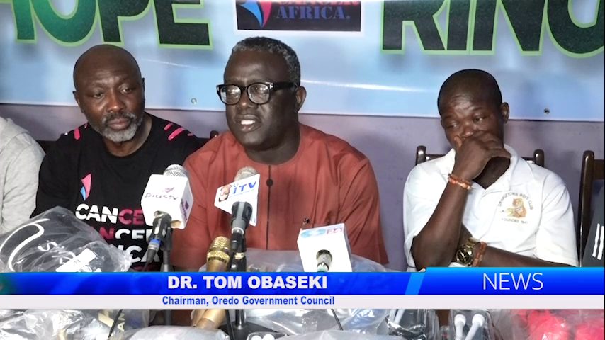 Oredo Government Council Commended For Supporting Awareness On Cancer
