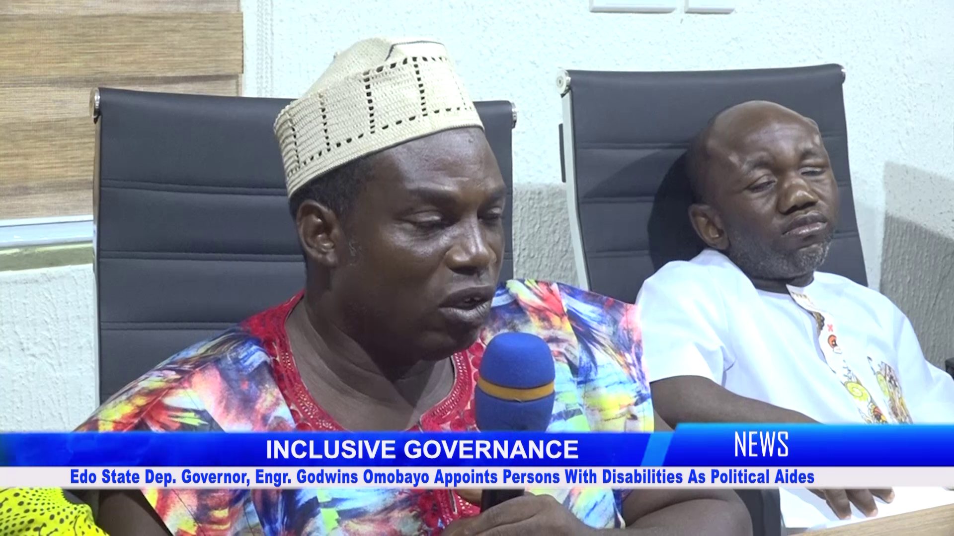 Edo State Dep. Governor, Engr. Godwins Omobayo Appoints Persons With Disabilities As Political Aides