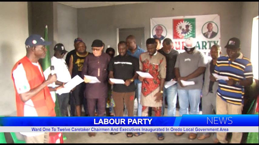 Ward One To Twelve Caretaker Chairmen And Executives Inaugurated In Oredo Local Government Area