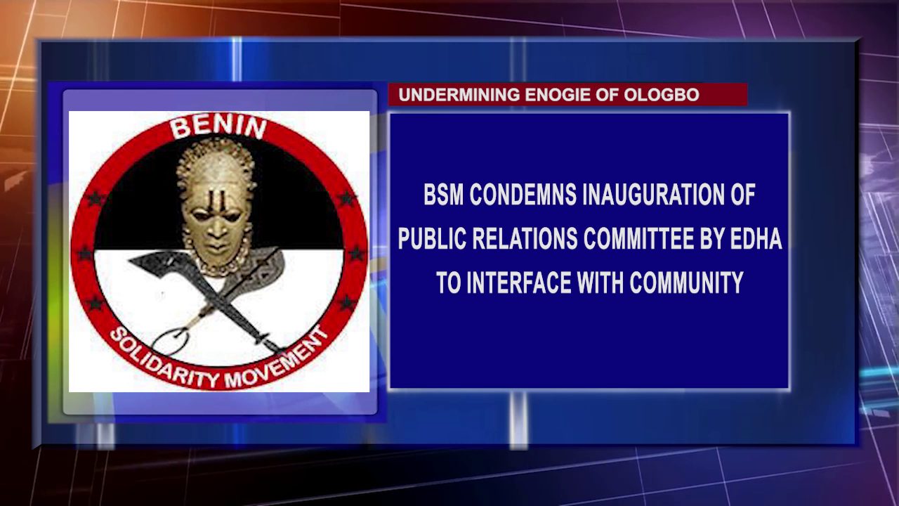 BSM Condemns Inauguration Of Public Relations Committee By EDHA To Interface With Community