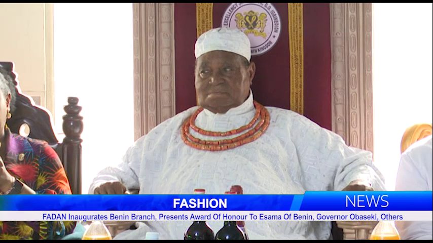 FADAN Inaugurates Benin Branch, Presents Award Of Honour To Esama Of Benin, Governor Obaseki, Others