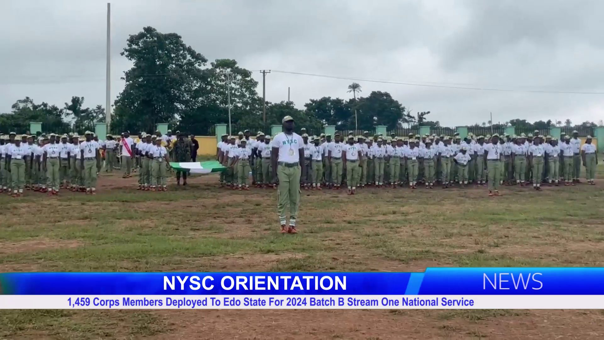 NYSC Orientation: 1,459 Corps Members Deployed To Edo State For 2024 Batch B Stream One National Service