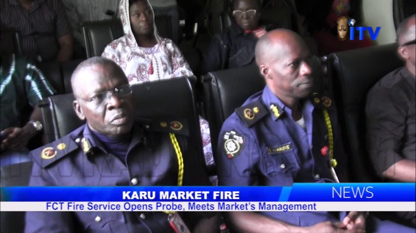 Karu Market Fire: FCT Fire Service Opens Probe, Meets Market’s Management