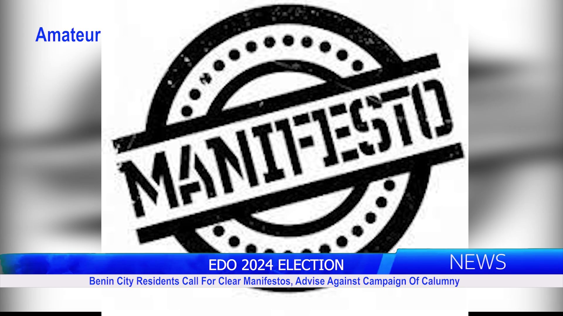 Benin City Residents Call For Clear Manifestos, Advise Against Campaign Of Calumny