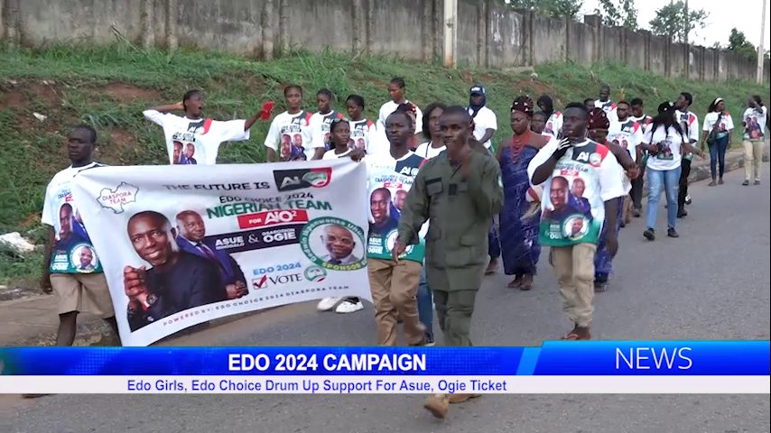 Edo Girls, Edo Choice Drum Up Support For Asue, Ogie Ticket