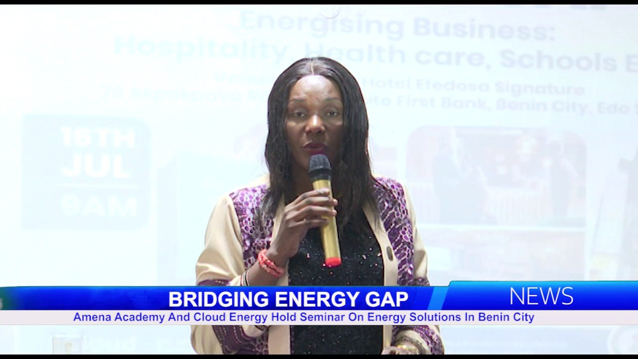 Amena Academy And Cloud Energy Hold Seminar On Energy Solutions In Benin City