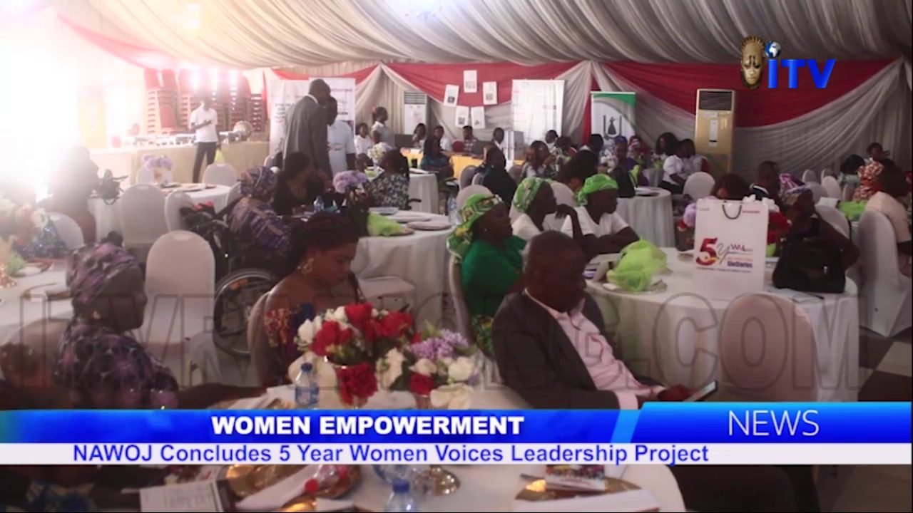 Women Empowerment: NAWOJ Concludes 5 Year Women Voices Leadership