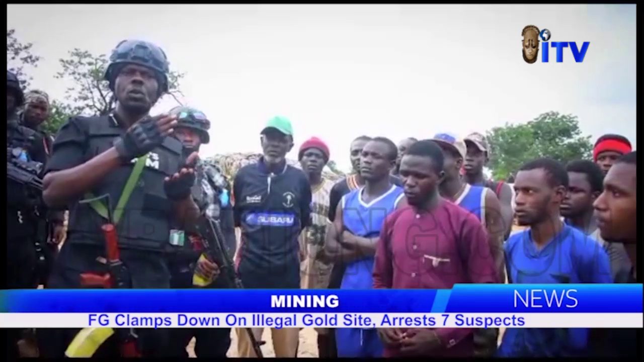 Mining: FG Clamps Down On Illegal Gold Site, Arrests 7 Suspects