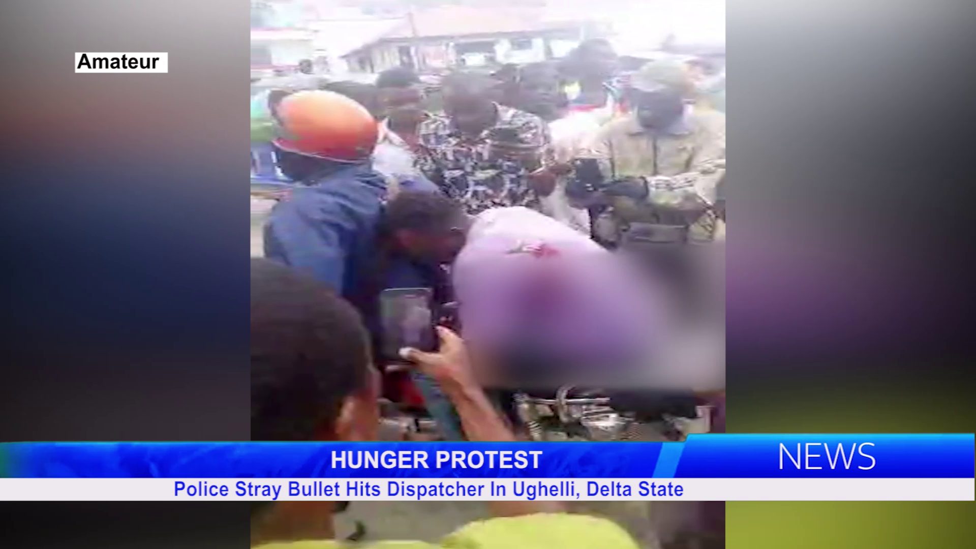 Hunger Protest: Police Stray Bullet Hits Dispatcher In Ughelli, Delta State