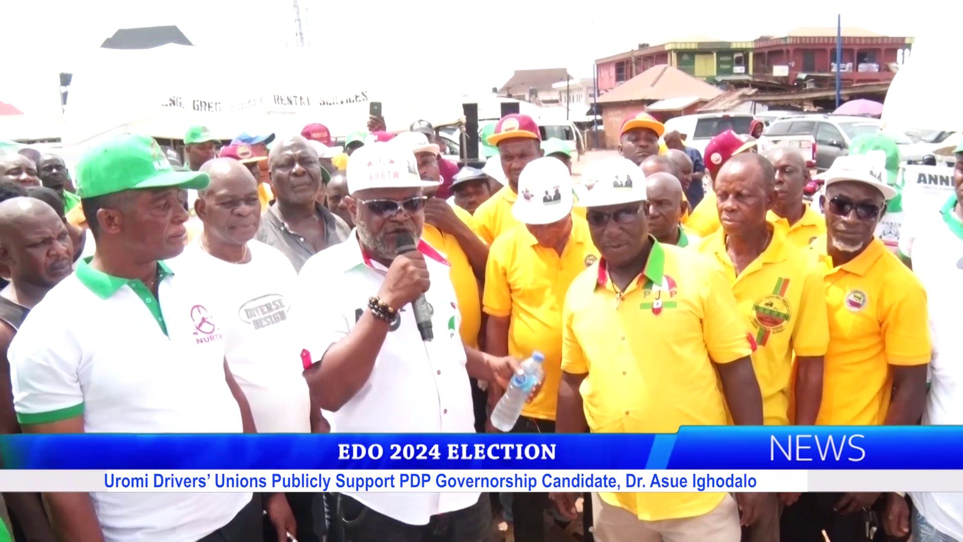 Uromi Drivers’ Unions Mobilise Public Support For PDP Governorship Candidate, Dr. Asue Ighodalo