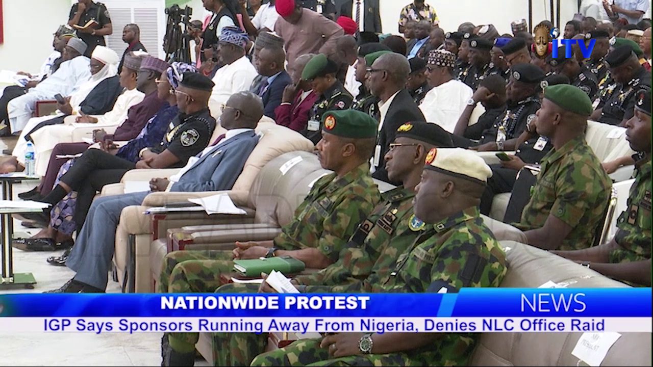 Nationwide Protest: IGP Says Sponsors Running Away From Nigeria, Denies NLC Office Raid