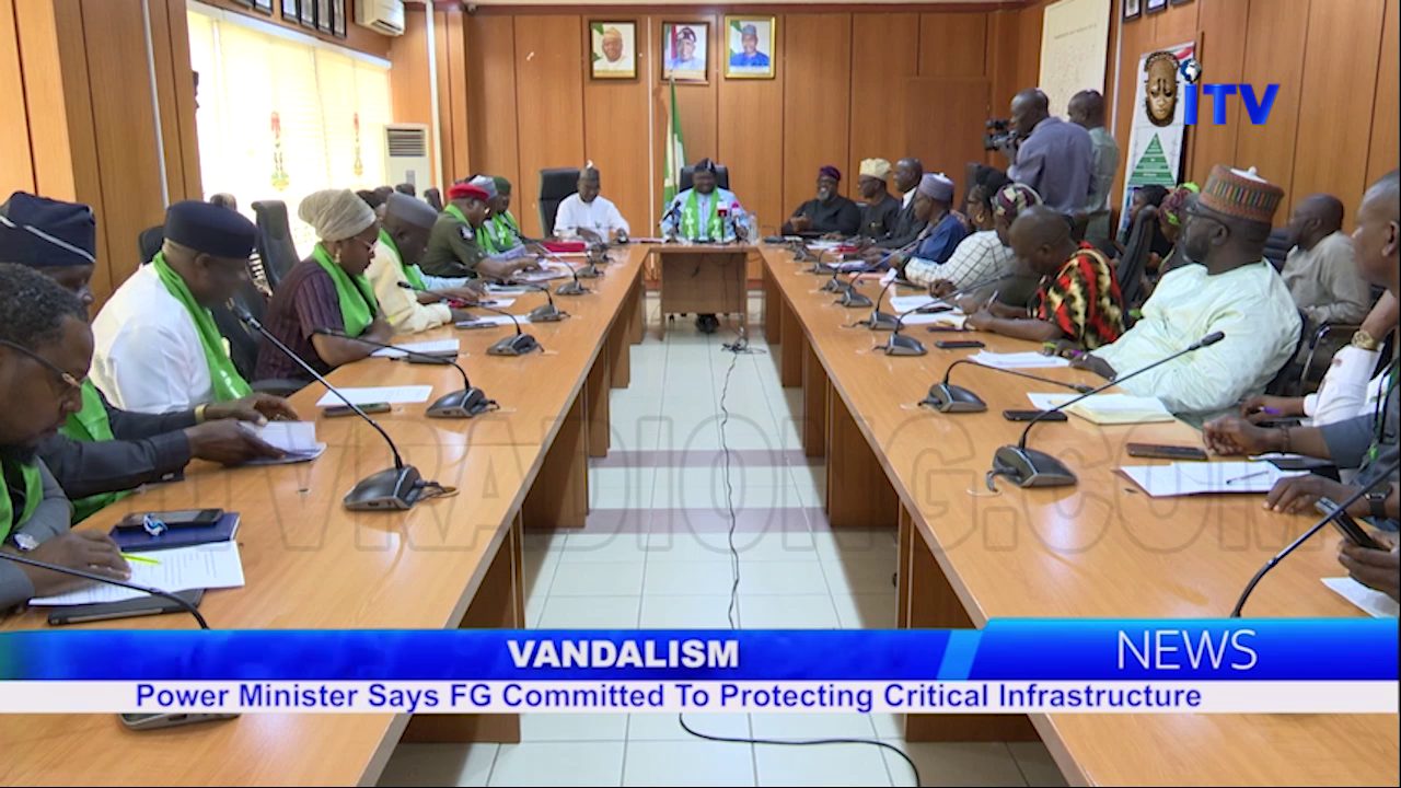 Vandalism: Power Minister Says FG Committed To Protecting Critical Infrastructure