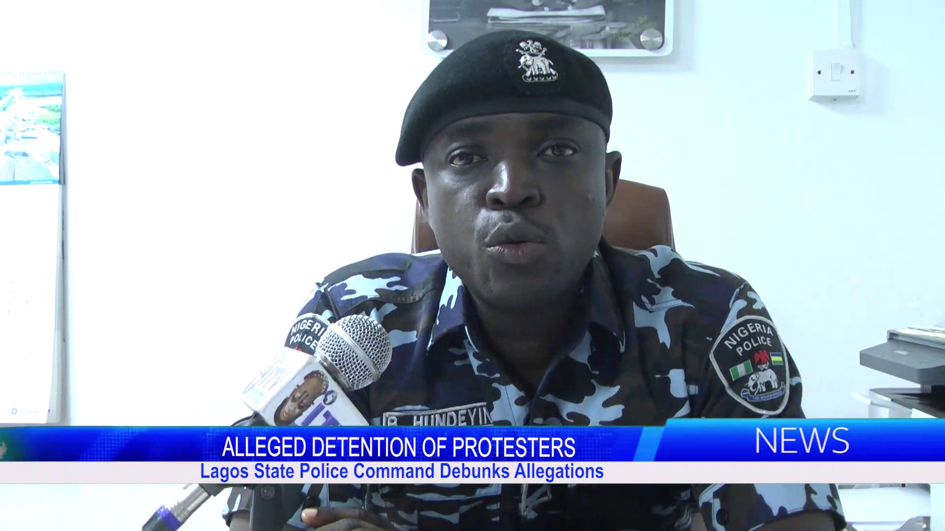 Lagos State Police Command Debunks Alleged Detention Of #EndBadGovernance Protesters