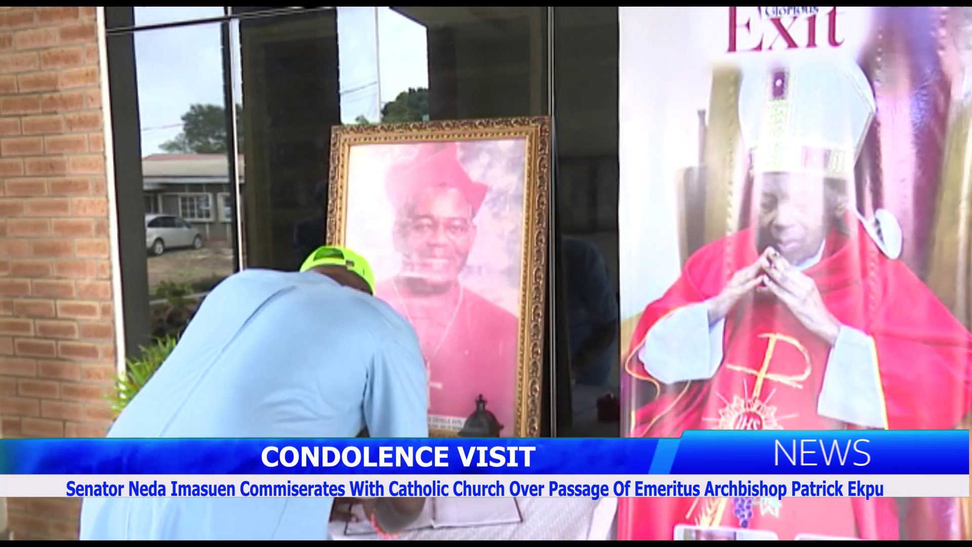 Senator Neda Imasuen Commiserates With Catholic Church Over Passage Of Emeritus Archbishop Patrick Ekpu