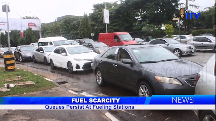 Fuel Scarcity: Queues Persist At Fueling Stations