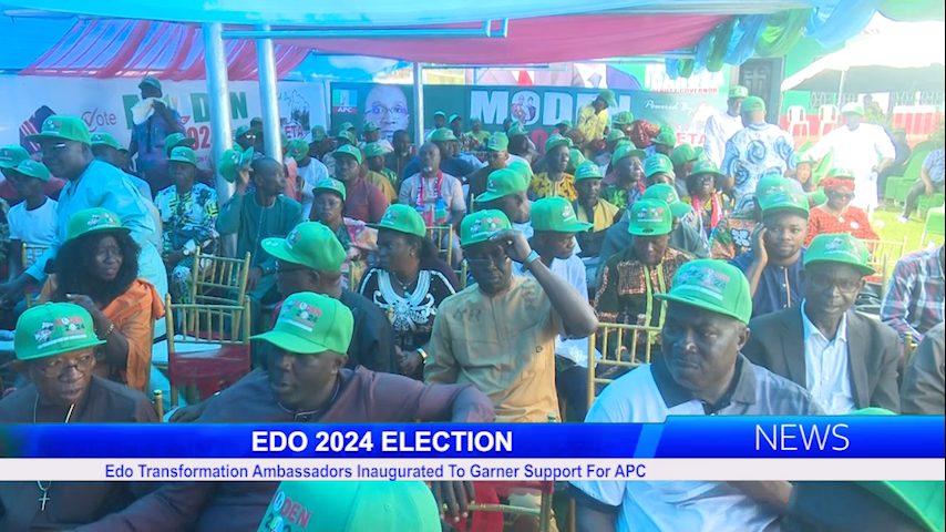 Edo 2024 Election: Edo Transformation Ambassadors Inaugurated To Garner Support For APC