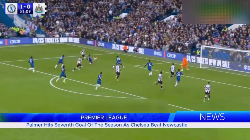 Palmer Hits Seventh Goal Of The Season As Chelsea Beat Newcastle