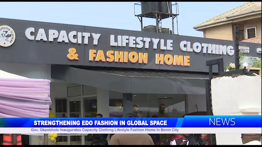 Gov. Okpebholo Inaugurates Capacity Clothing Lifestyle Fashion Home In Benin City
