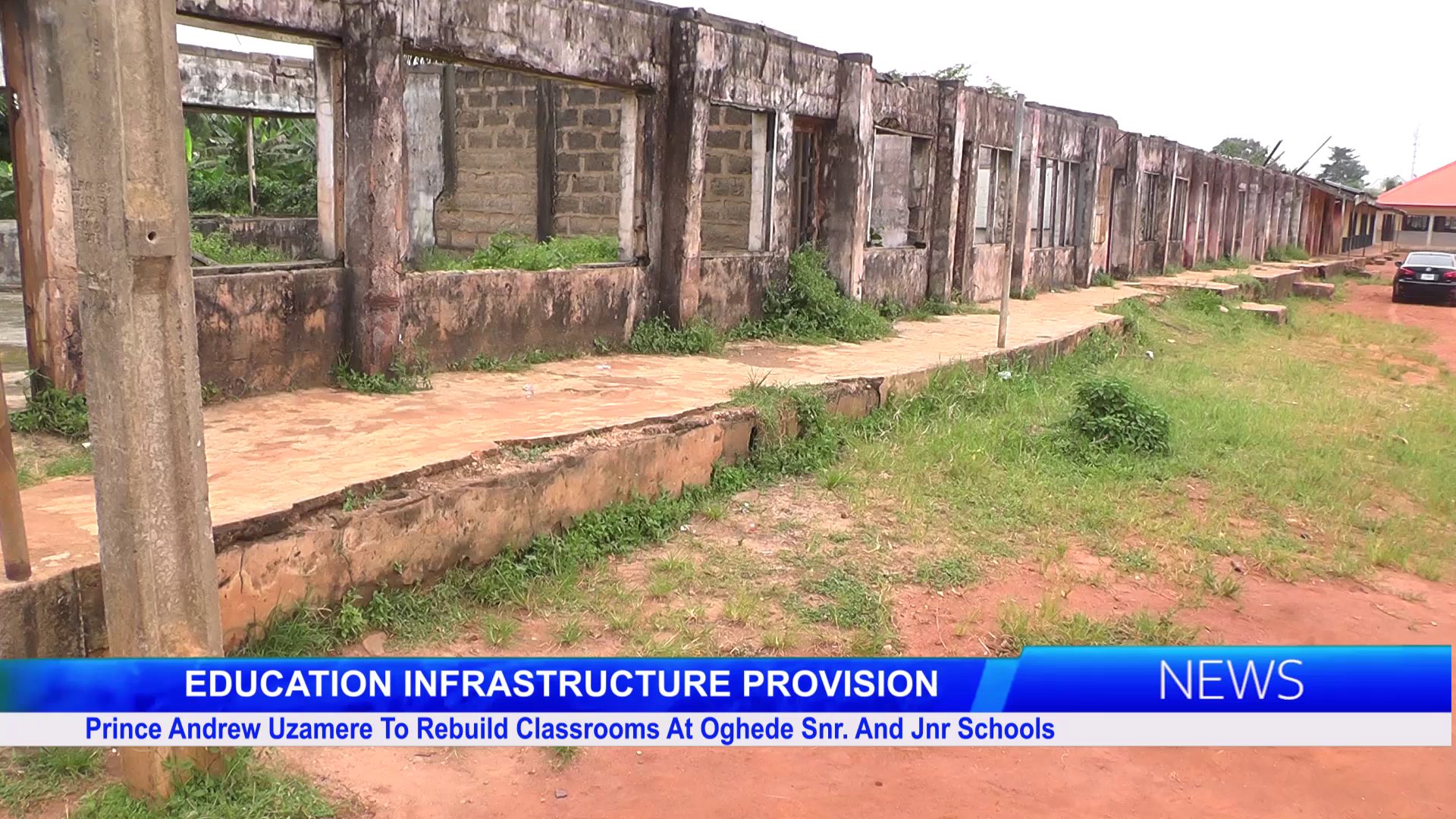 Prince Andrew Uzamere To Rebuild Classrooms At Oghede Snr. And Jnr. Schools
