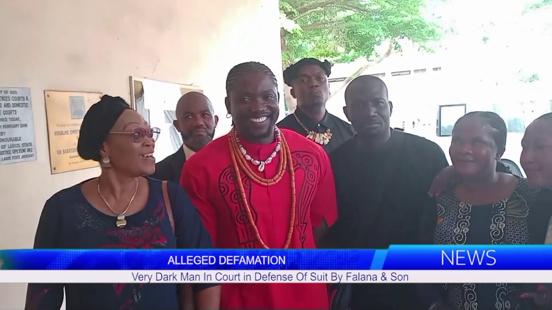 Very Dark Man (VDM) Appears In Court In Defence Of Suit By Falana & Son