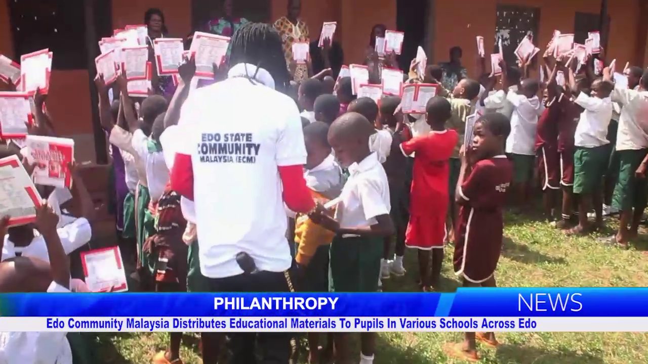 Edo Community Malaysia Distributes Educational Materials To Pupils In Various Schools Across Edo
