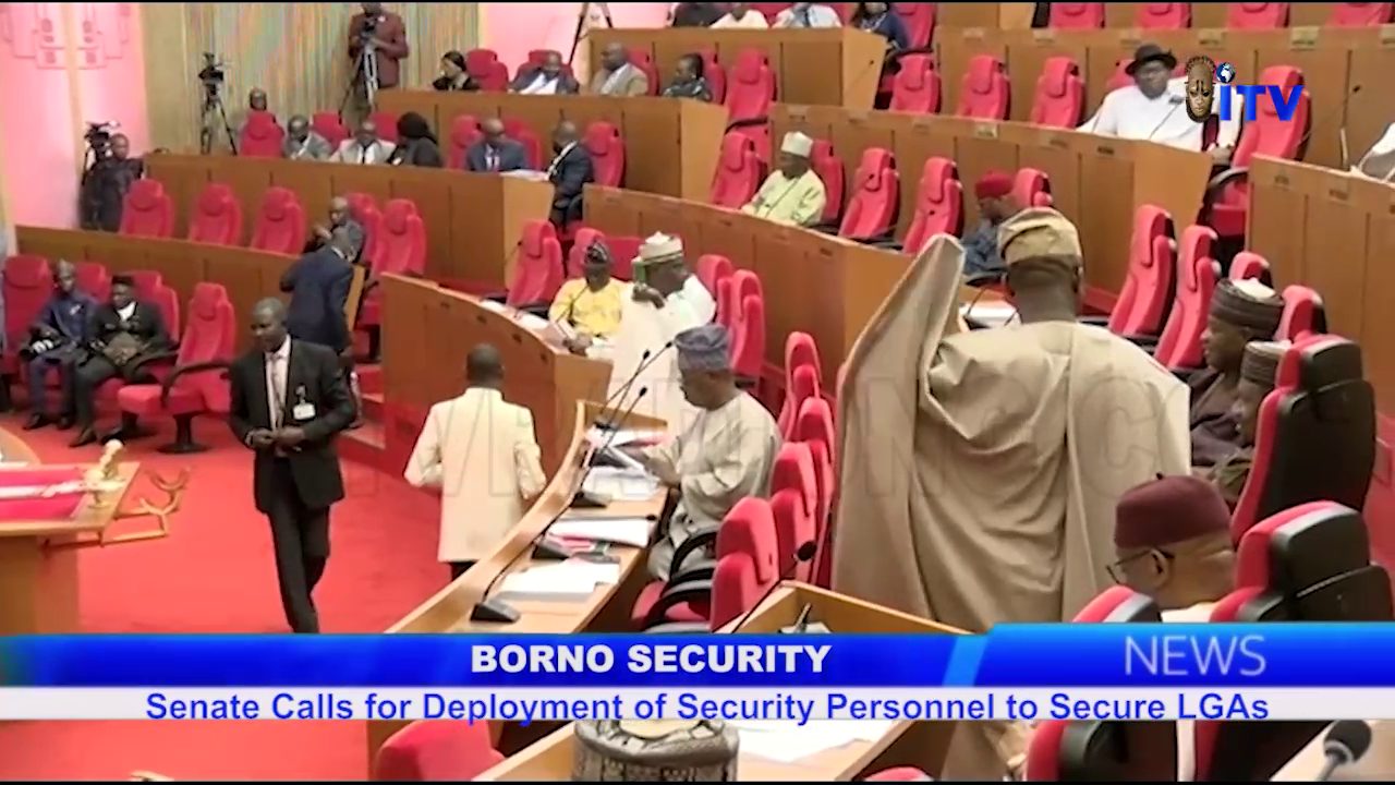 Borno Security: Senate Calls For Deployment Of Security Personnel To Secure LGAs