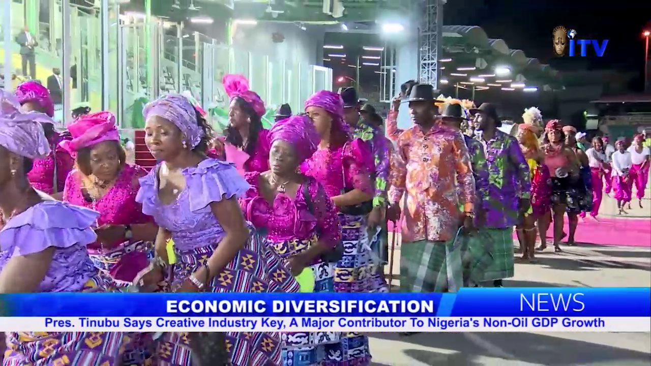 Pres. Tinubu Says Creative Industry Key, A Major Contributor To Nigeria’s Non-Oil GDP Growth