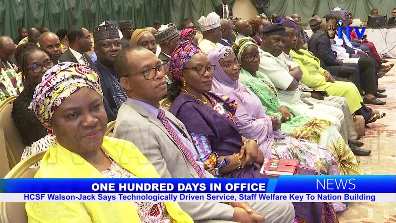 HCSF Walson-Jack Says Technologically Driven Service, Staff Welfare Key To Nation Building