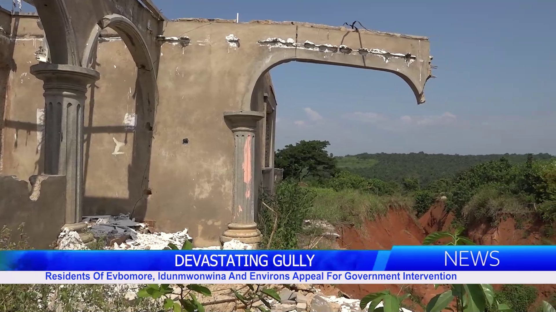 DEVASTATING GULLY: Residents Of Evbomore, Idunmwonwina And Environs Appeal For Government Intervention