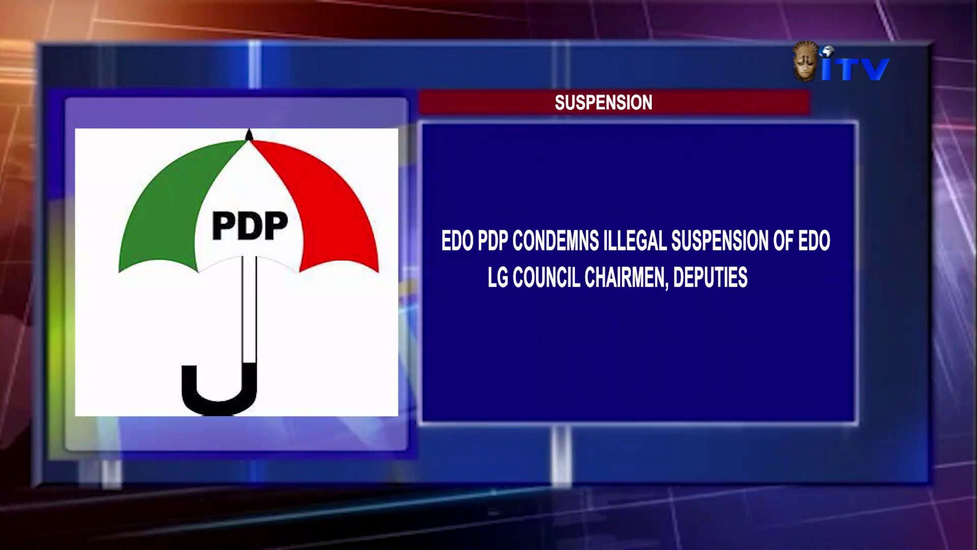 Edo PDP Condemns Illegal Suspension of Edo LG Council Chairmen, Deputies.