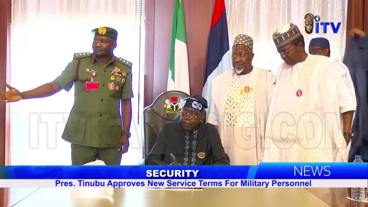 Security: Pres. Tinubu Approves New Service Terms For Military Personnel