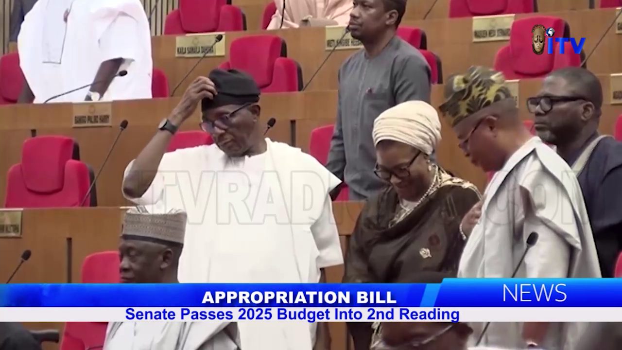 Appropriation Bill: Senate Passes 2025 Budget Into 2nd Reading