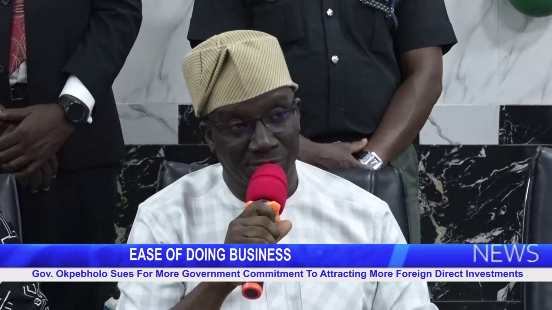 Gov. Okpebholo Sues For More Government Commitment To Attracting More Foreign Direct Investments