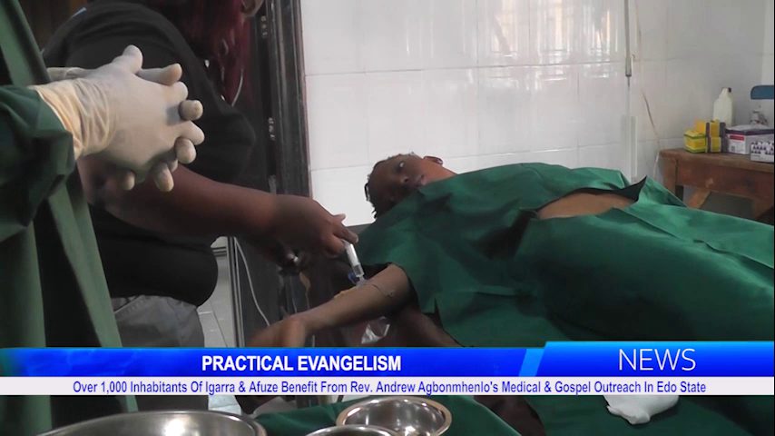 Over 1,000 Inhabitants Of Igarra & Afuze Benefit From Rev. Andrew Agbonmhenlo’s Medical & Gospel Outreach In Edo State