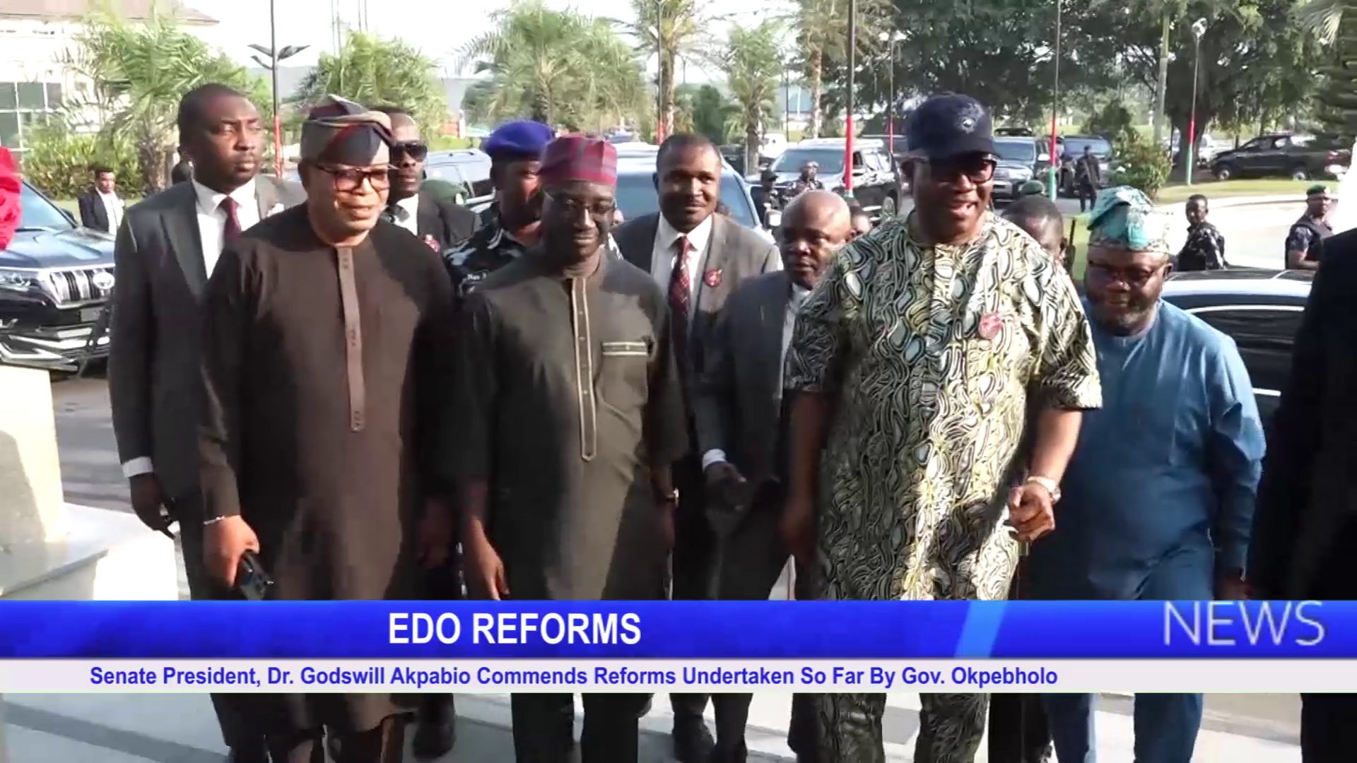 EDO REFORMS: Senate President, Dr. Godswill Akpabio Commends Reforms Undertaken So Far By Gov. Okpebholo