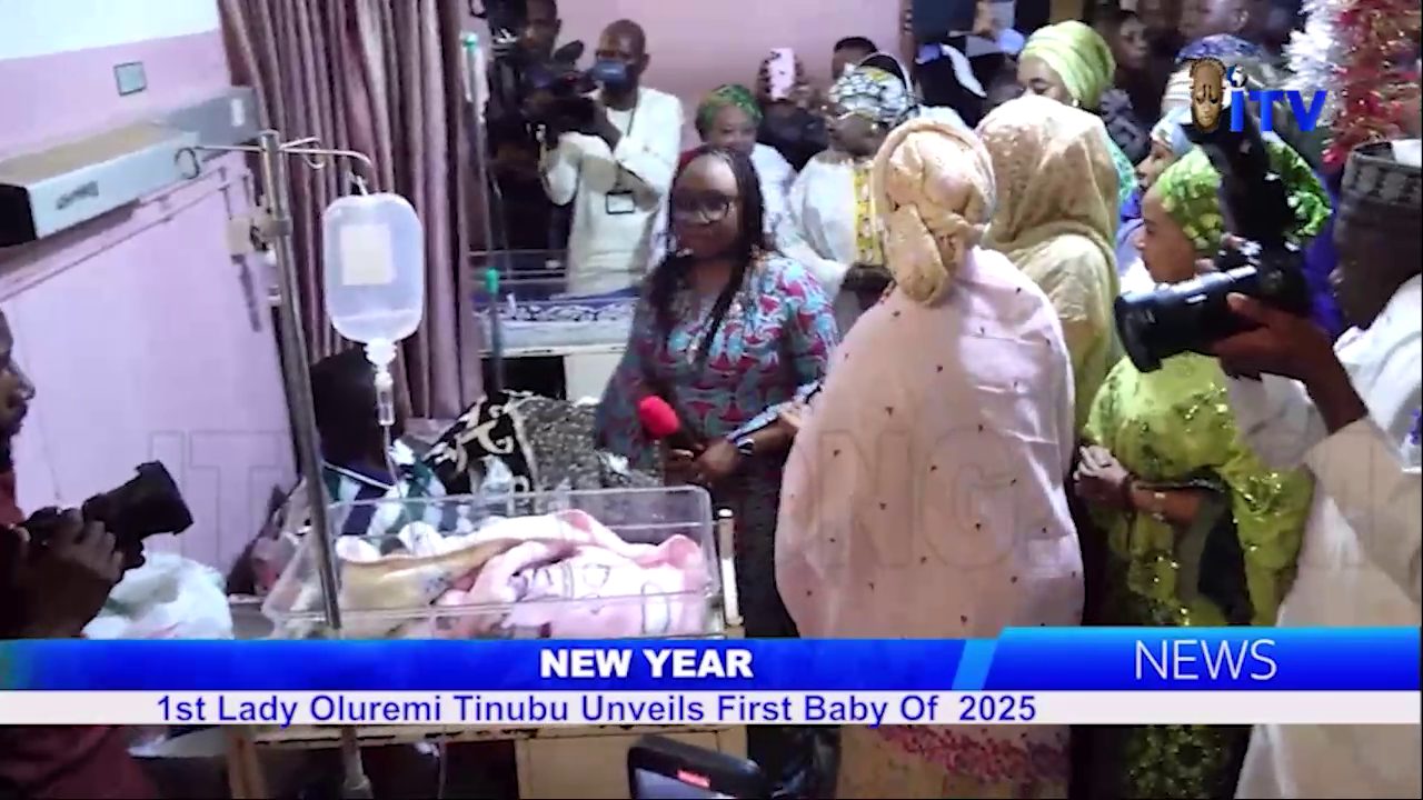 New Year: 1st Lady Oluremi Tinubu Unveils First Baby Of 2025