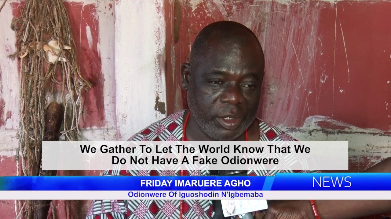 Elders, Others In Iguoshodin N’Igbemaba Affirm Pa. Friday Imaruere Agho As Odionwere