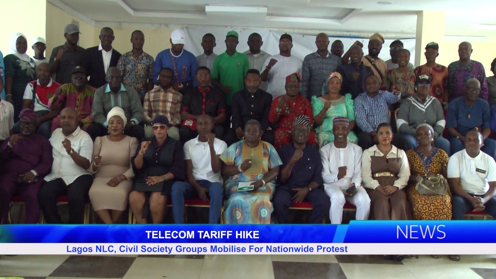 Telecom Tariff Hike: Lagos NLC, Civil Society Groups Mobilise For Nationwide Protest
