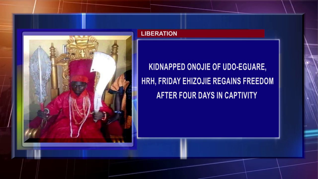 Kidnapped Onojie Of Udo-Eguare, Hrh, Friday Ehizojie Regains Freedom After Four Days In Captivity