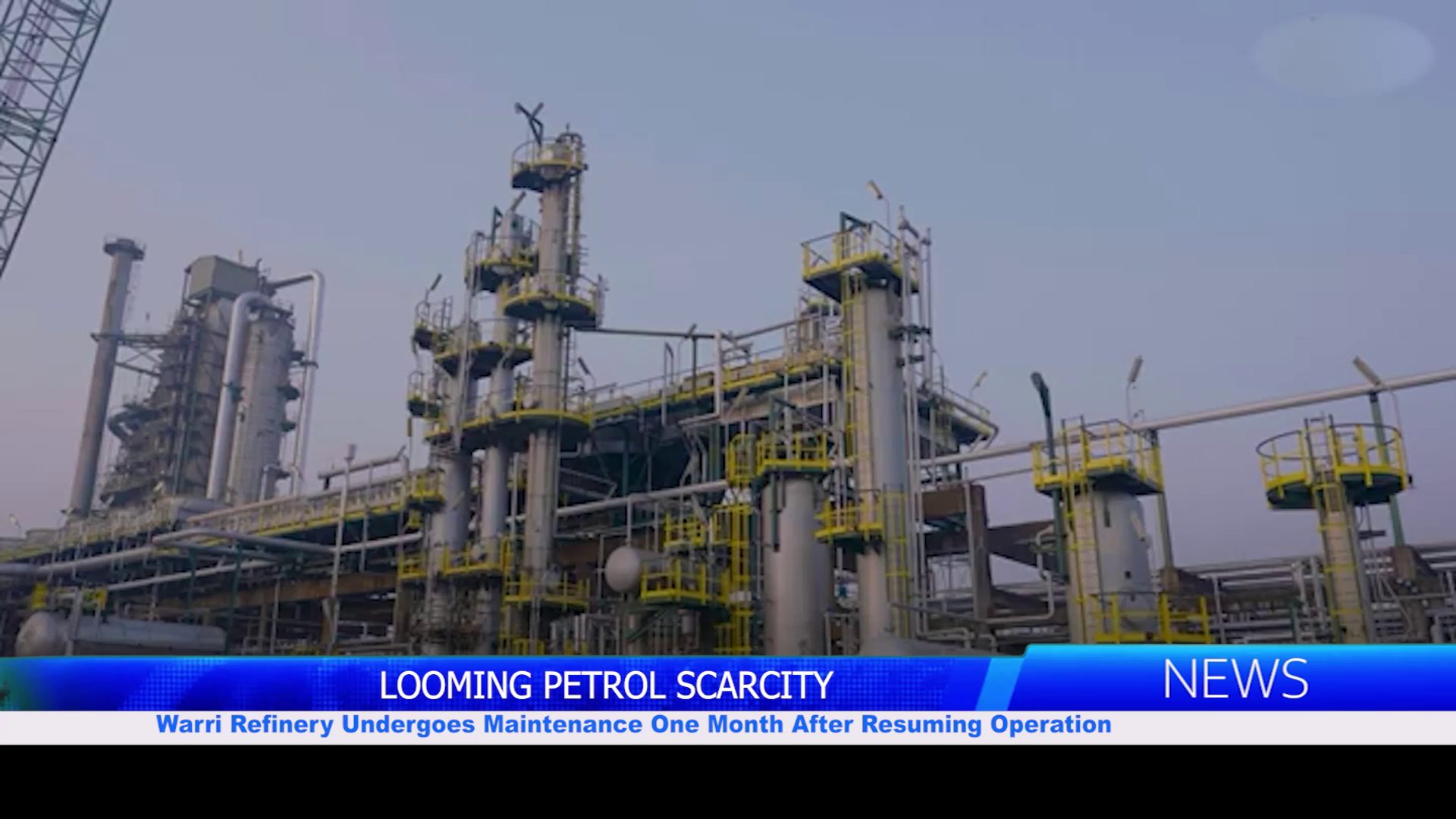 Warri Refinery Undergoes Maintenance One Month After Resuming Operation