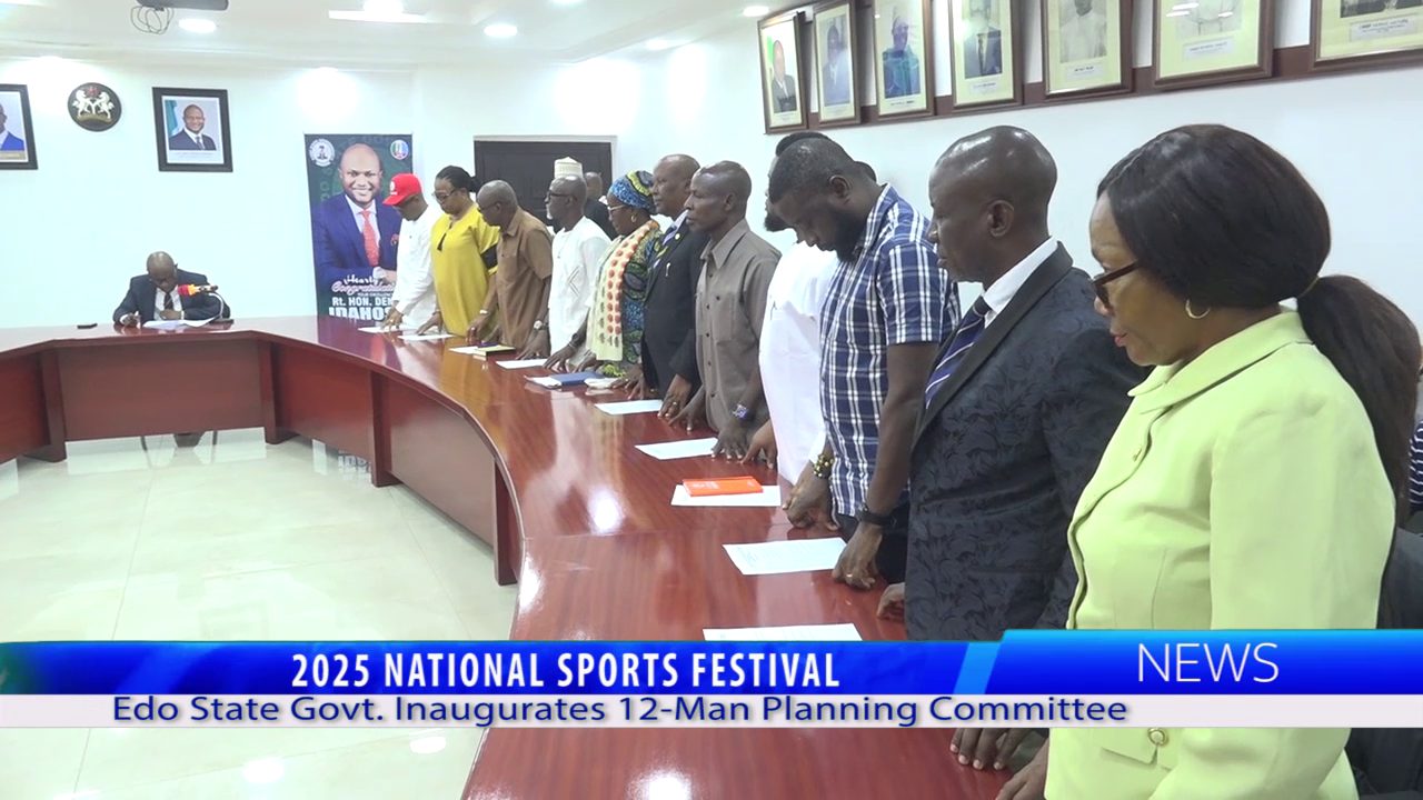 Edo State Govt. Inaugurates 12-Man Planning Committee For 2025 National Sports Festival