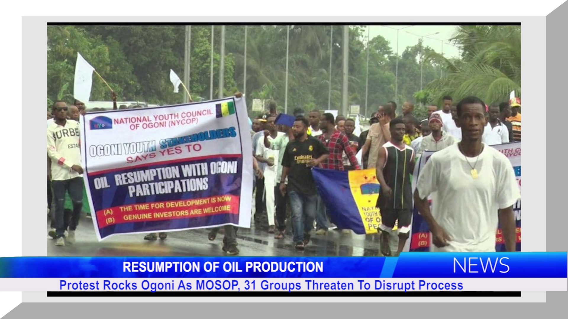 Protest Rocks Ogoni As MOSOP, 31 Groups Threaten To Disrupt Oil Production