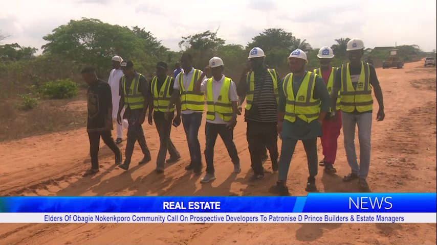 Elders Of Obagie Nokenkporo Community Call On Prospective Developers To Patronise D Prince Builders & Estate Managers