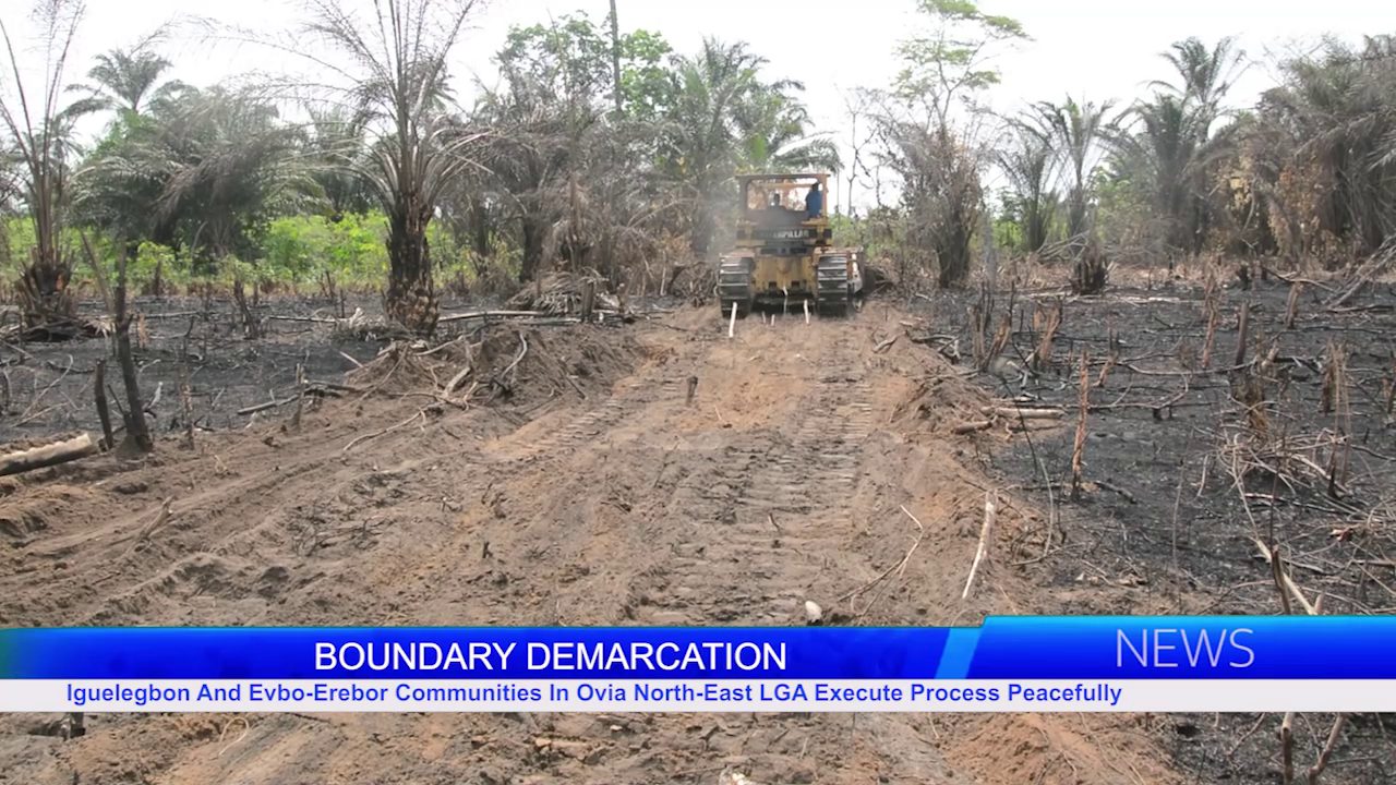 BOUNDARY DEMARCATION: Iguelegbon And Evbo-Erebor Communities In Ovia North-East LGA Execute Process Peacefully